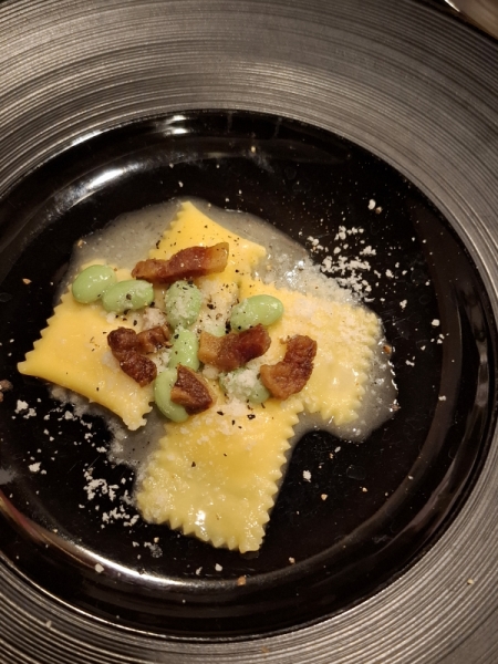 カルボナーラのファゴッテーニ